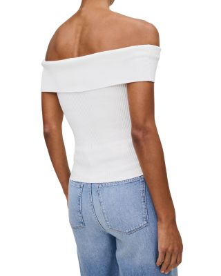 Off-the-Shoulder Instasculpt™ Rib Top