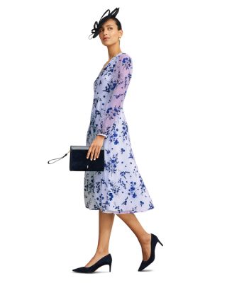 HOBBS LONDON Ella Embroidered Dress | Bloomingdale's