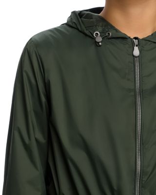 Fleur Hooded Raincoat