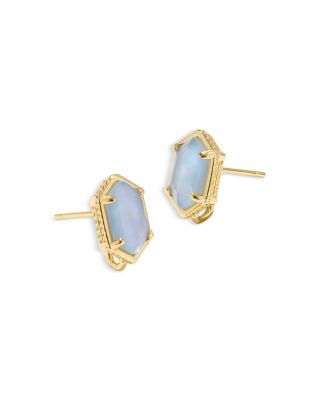 Hallie Mother Of Pearl Convertible Drop Earrings