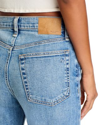 Harlow Mid Rise Ankle Jeans in Orian 