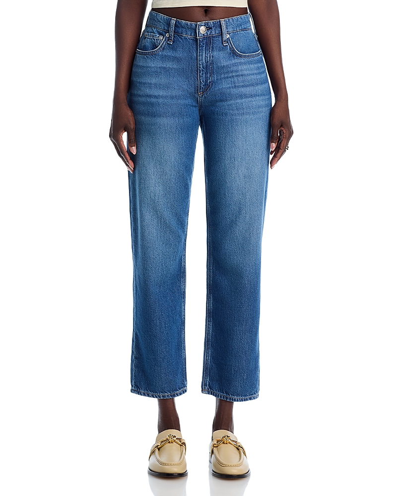 Rag & Bone Featherweight Dre Low Rise Baggy Boyfriend Jeans In Blue