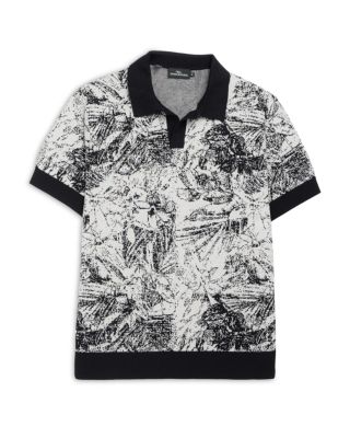 Bowlers Creek Knit Patterned Polo