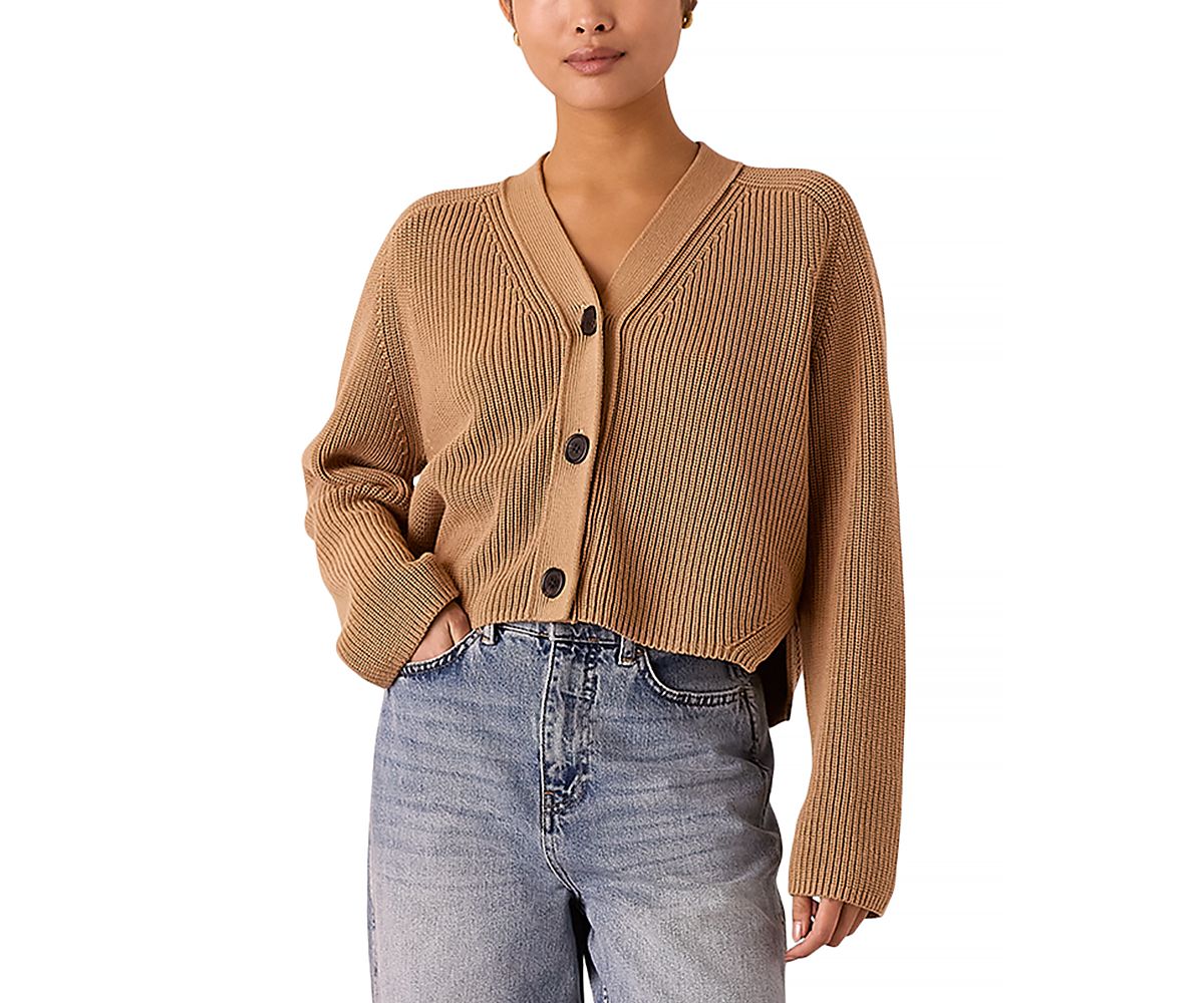 Whistles Petite Nala Cotton Cardigan