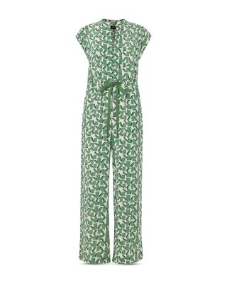 Abstract Squares Jumpsuit