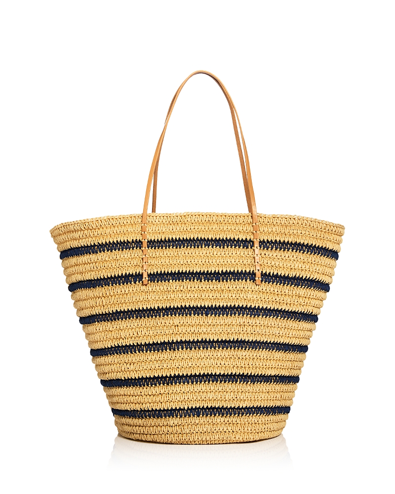 AQUA JELLA LARGE STRIPED TOTE - EXCLUSIVE