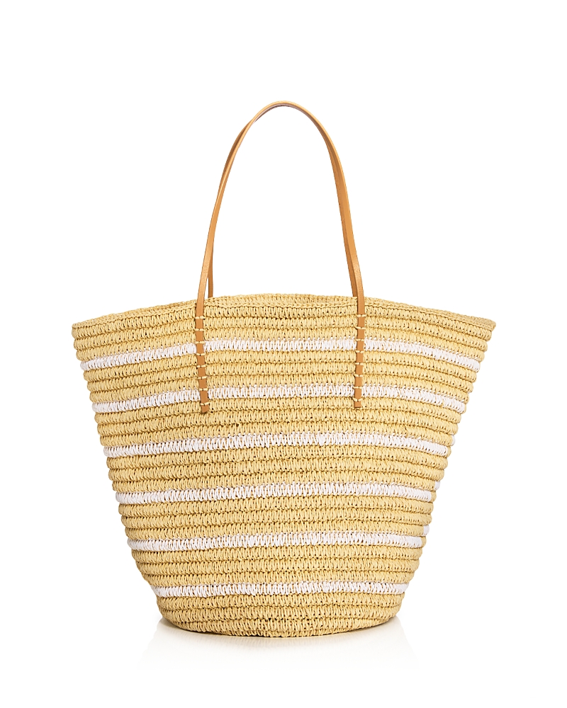 AQUA JELLA LARGE STRIPED TOTE - EXCLUSIVE
