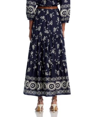 Melanie Printed Skirt