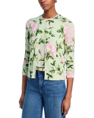 Oscar de la Renta - English Roses Cardigan