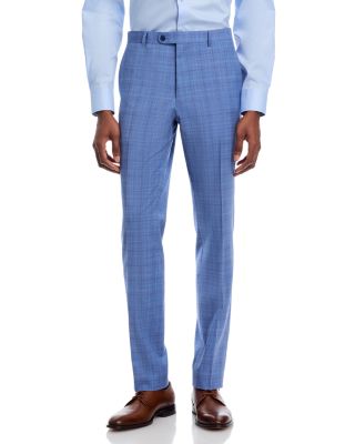 John Varvatos Star USA - Star USA Plaid Slim Fit Suit Pants