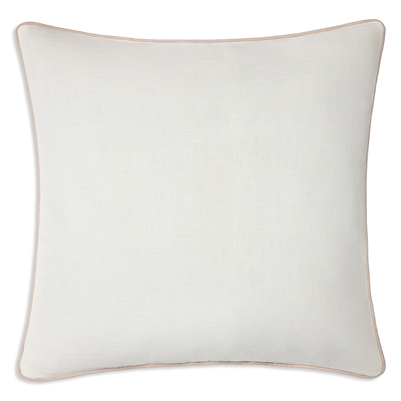 Sferra Manarola Decorative Pillow, 20 X 20 In White