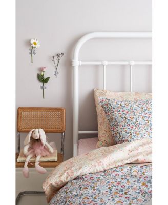  Liberty Fabric Betsy Grey &amp; Wiltshire Bud Print Heirloom Quilt, Full