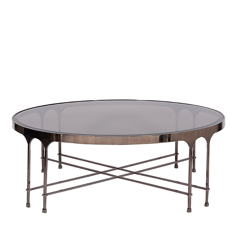 Shop Vanguard Furniture Calliope Cocktail Table In Cocoa Metal