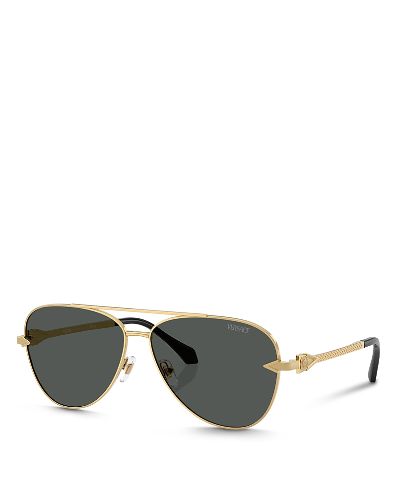 Versace VE2283 Aviator Sunglasses, 61mm