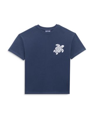 Embroidered Turtle Short Sleeve Tee