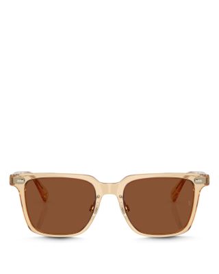 Mr. Federer Ii Rectangular Sunglasses, 50mm