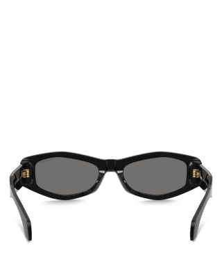 VE4487 Oval Sunglasses, 54mm