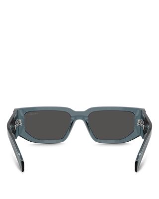 PR 09ZSF Rectangular Sunglasses, 55mm