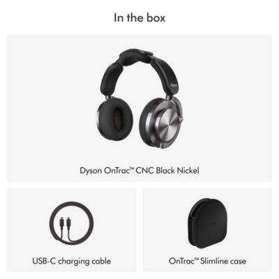  OnTrac headphones | CNC Black Nickel | New