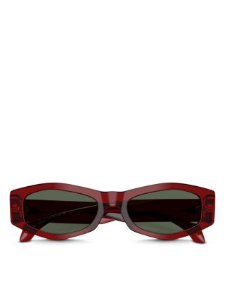 VE4487 Oval Sunglasses, 54mm