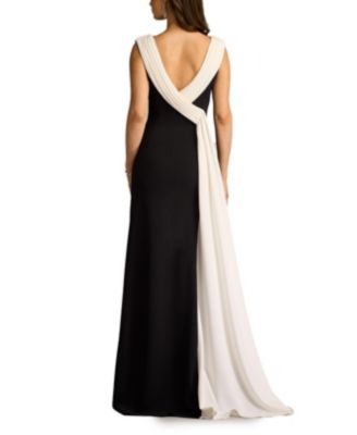Plaza Drape Back Gown