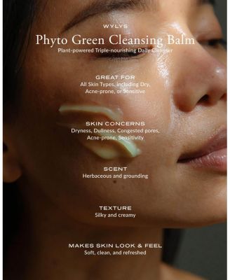 Phyto Green Cleansing Balm & Rose Quartz Spatula