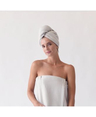 Waffle Terry Hair Towel