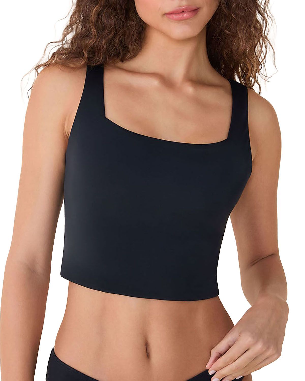 Andie Women's Siren Square Neck Tankini Top