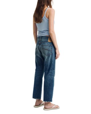 Lindsay Slim Boyfriend Jeans in Apsley Blue