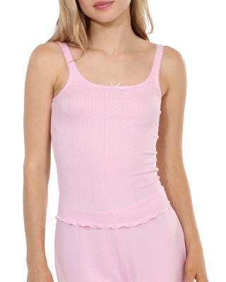 Blissful Pointelle Tank Pajama Set