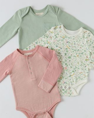 Unisex Sailor Stripe Raglan One Piece - Baby