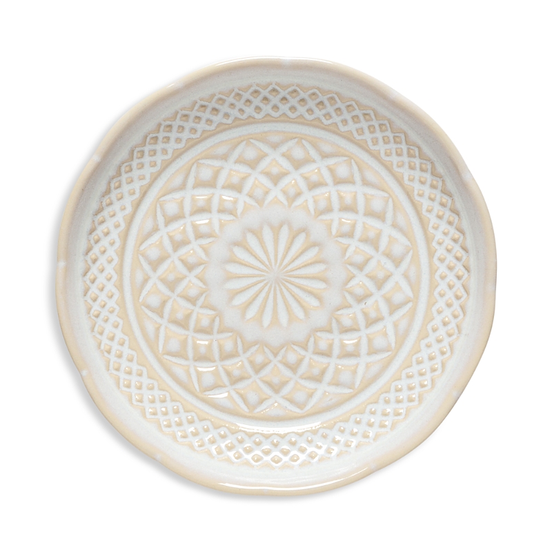 Costa Nova Cristal White Appetizer Plate