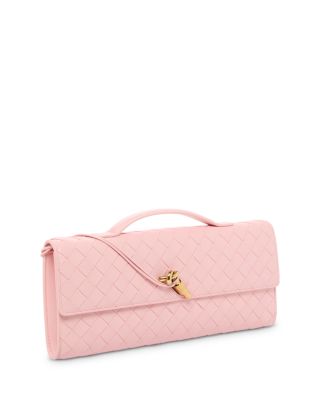 Andiamo Intrecciato Leather Clutch