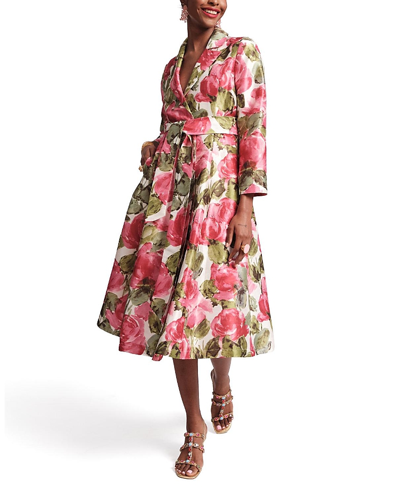 FRANCES VALENTINE LUCILLE WRAP DRESS