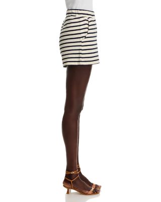 Loopback Venus Mid Rise Stripe Shorts