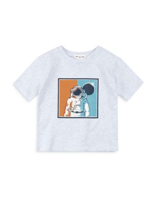 Miles The Label - Boys' Astronaut Graphic Print Tee - Little Kid, Big Kid