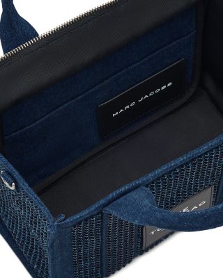MARC JACOBS The Crystal Denim Small Tote Bag | Bloomingdale's