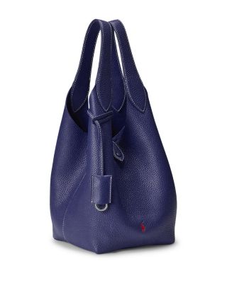 Polo Play Medium Leather Tote