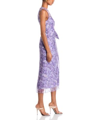 Silk Painted Hydrangea Miley Dress