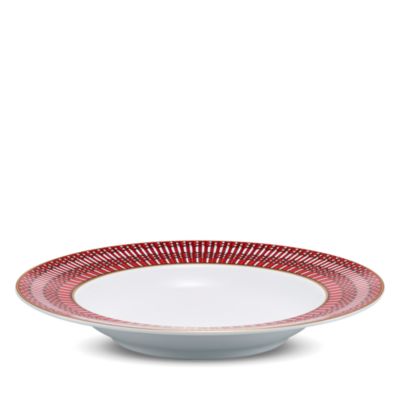 Arcadia Red Soup Plate, Set of 2
