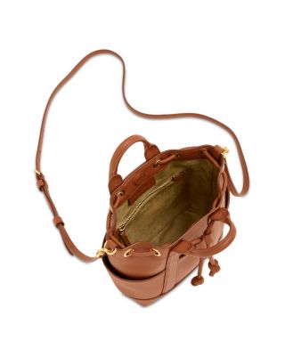 Mini Goody Leather Bucket Bag