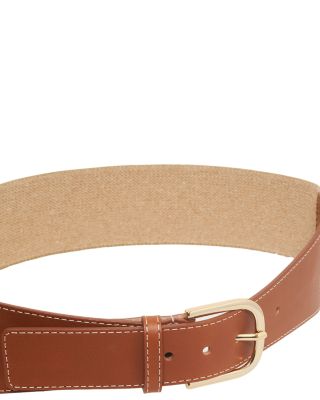 Izia Leather &amp; Fabric Belt