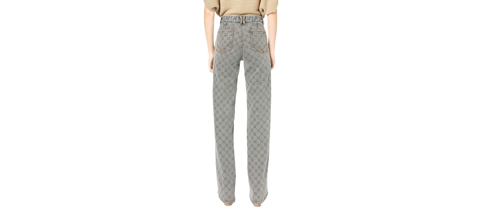Anna Printed Jeans in — Image 3