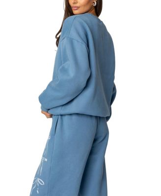 Bow Bliss Oversized Sweatshirt