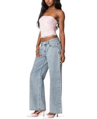 Allison Lace Tube Top