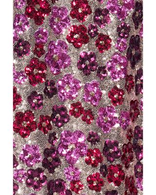 Floral Sequin Dress - Exclusive 