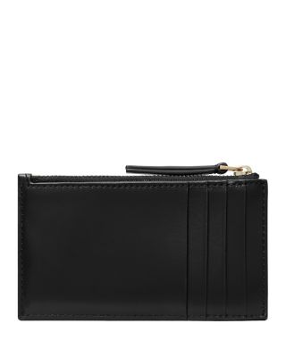 Kira Diamond Quilt Zip Card Case