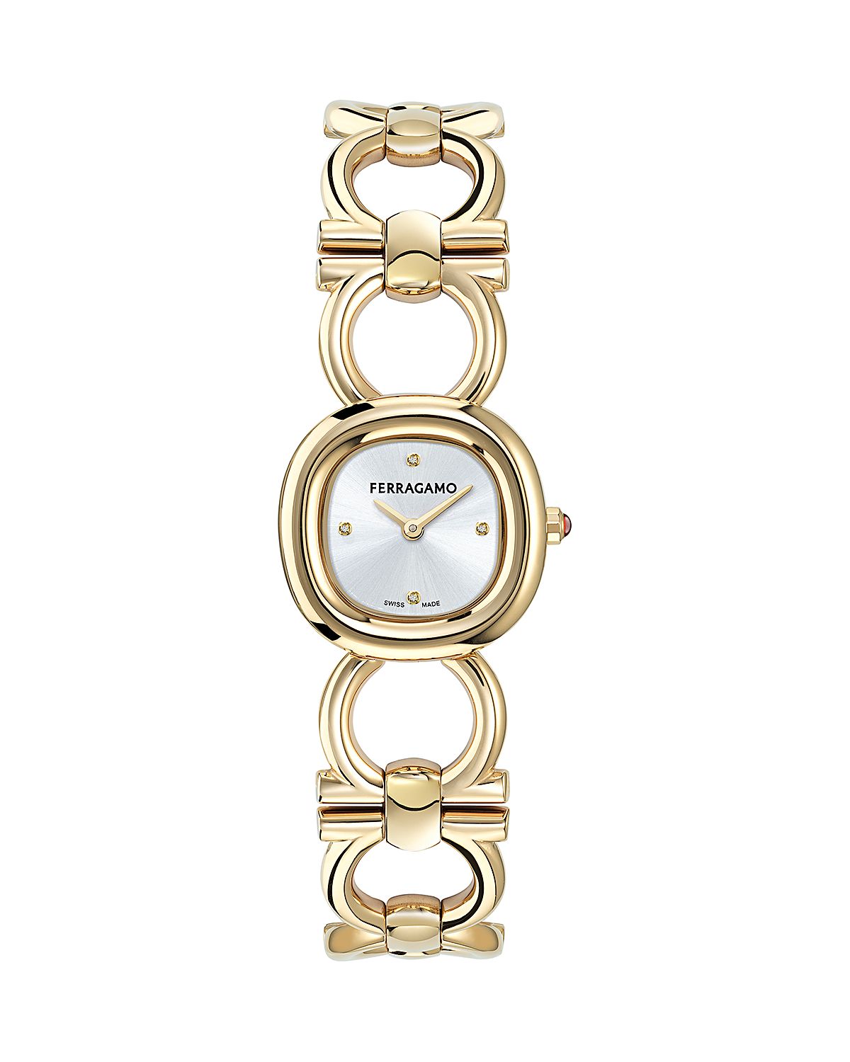Ferragamo Double Gancini Watch, 25mm