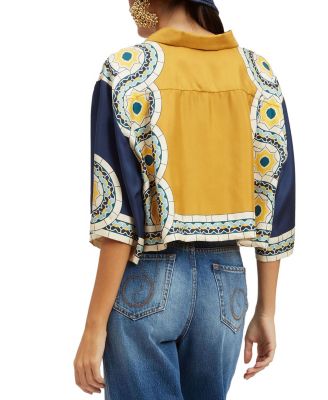 Short Plac&amp;eacute;e Mudejar Shirt