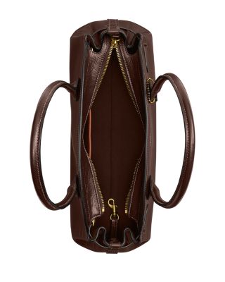 Glazed Empire 34 Medium Leather Carryall Top Handle Bag